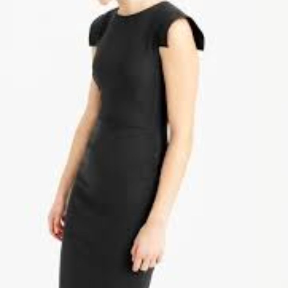 J. Crew Resume Dress in Size 2/Black